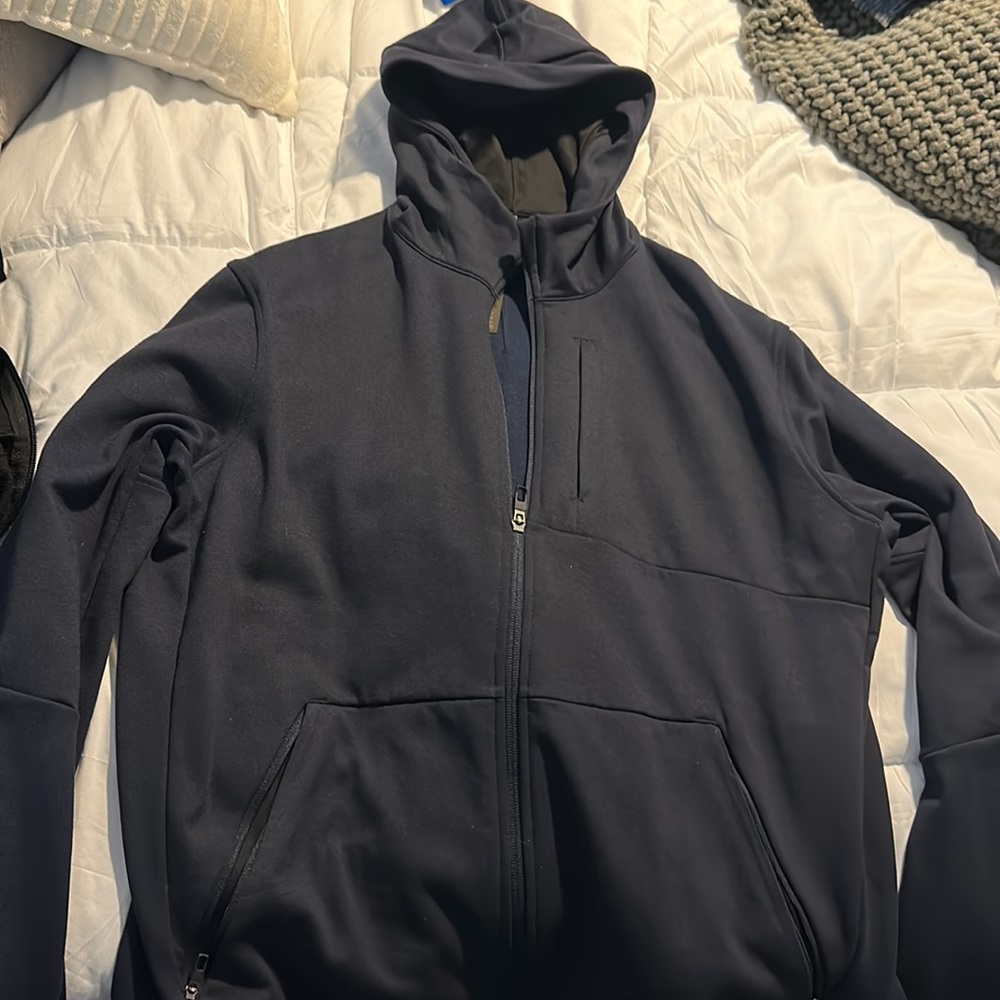 Lululemon Mens XL Full Zip Up (Navy)